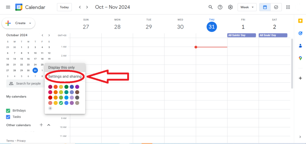 How Do I Share My Google Calendar?