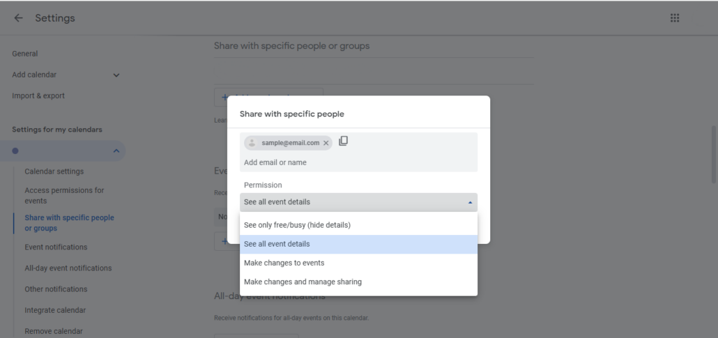 How Do I Share My Google Calendar?